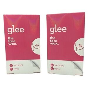 Joy Glee Face Strips Hair Removal Lot New